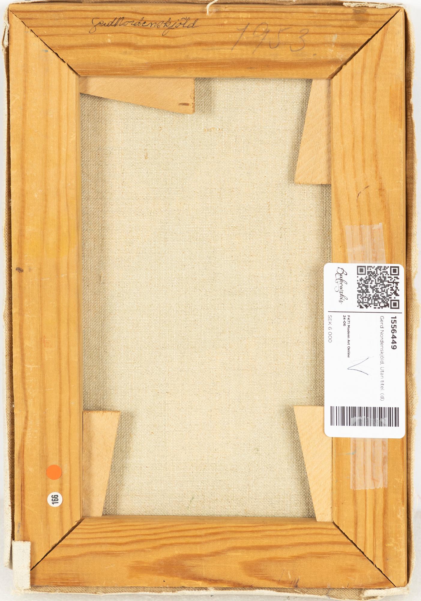 Gerd Nordenskjöld, Untitled.