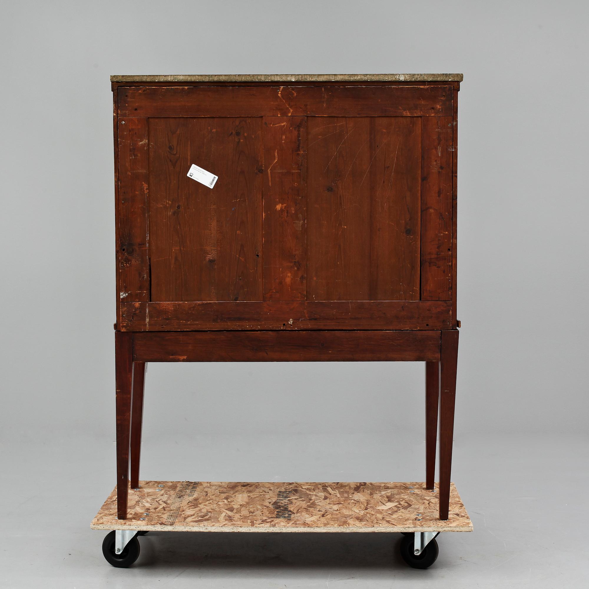 SEKRETÄR, gustaviansk stil, 1800-tal.