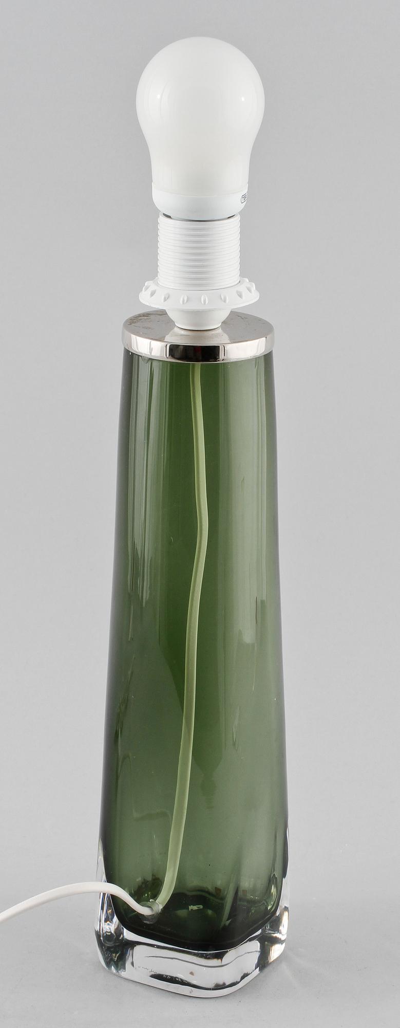 BORDSLAMPA, Carl Fagerlund, Orrefors, 1900-talets fjärde kvartal.