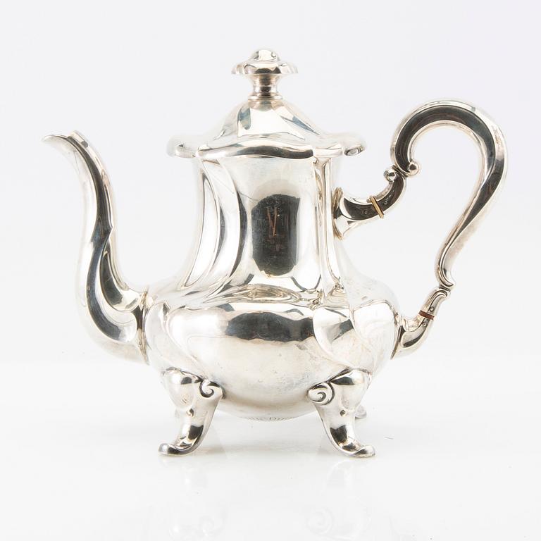 Coffee pot silver, first half of the 20th century.