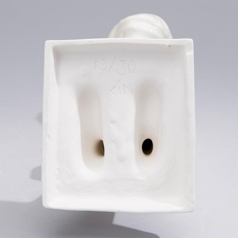 KIM SIMONSSON, "Lilla spottande flickan" sign. Kim 13/30, 2009.