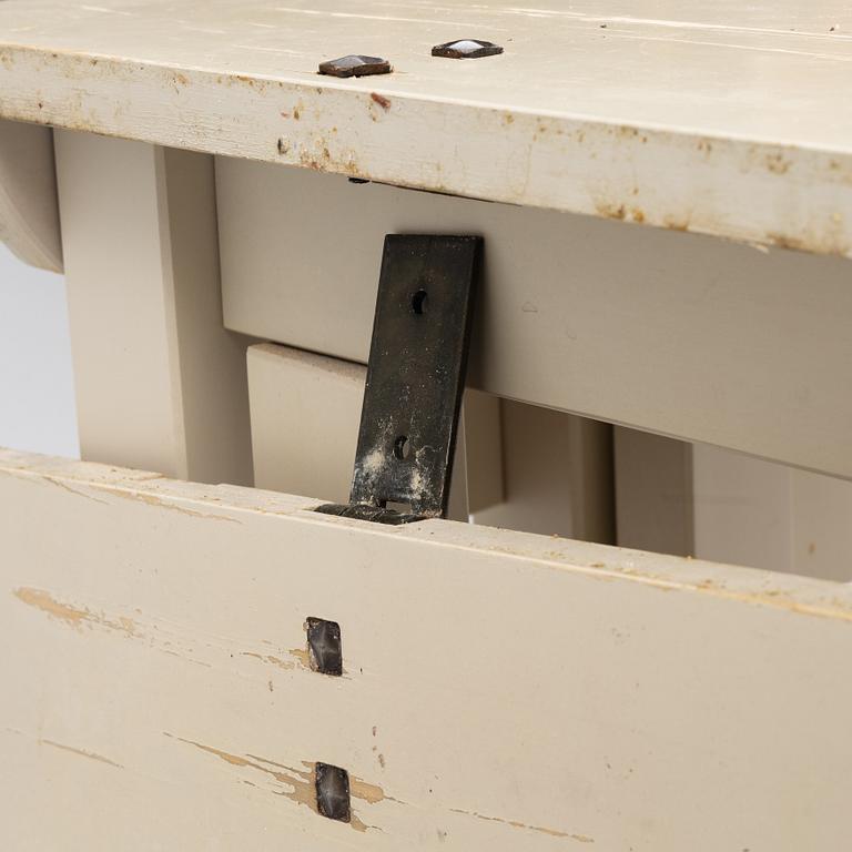 A 'Begslagen' gate-leg table from IKEA's 18th century series, 1990's.