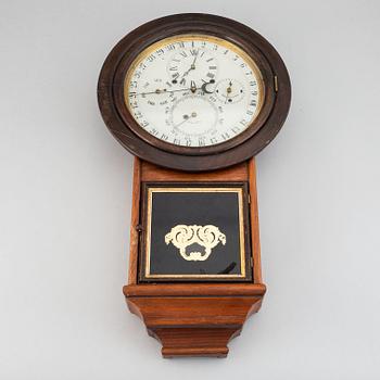 A Gale's Patent Calendar Clock, 1870's/1880's.