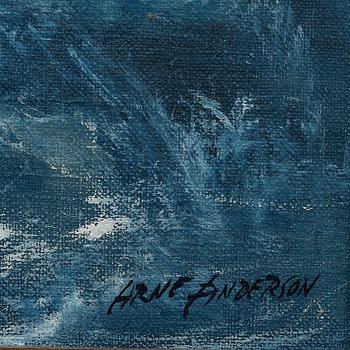 ARNE ANDERSSON,  olja på duk, signerad.