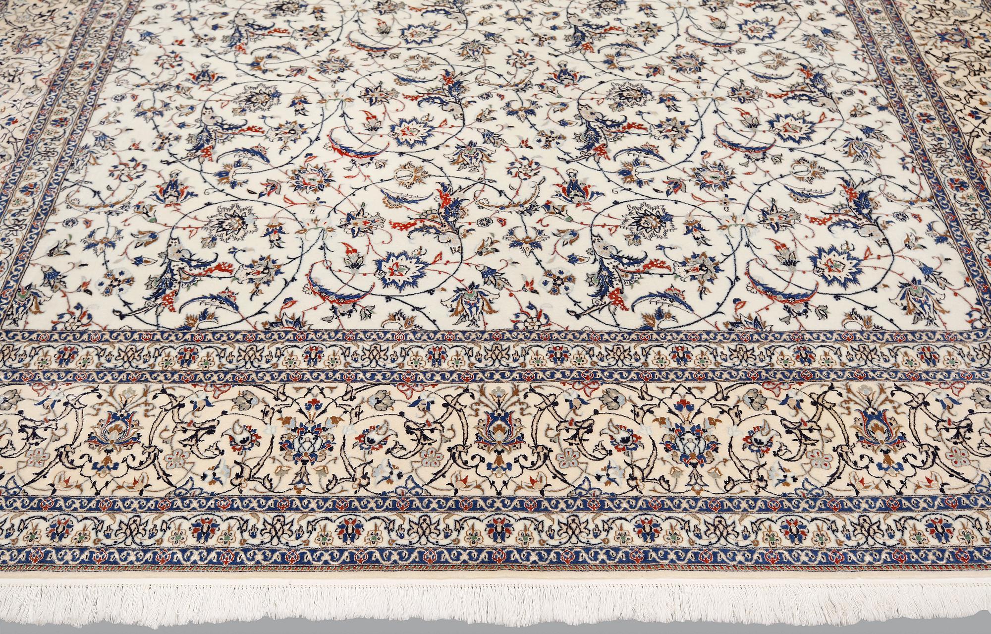 Matta, Nain Part Silk, S.K 4LAA, 350 x 255 cm.