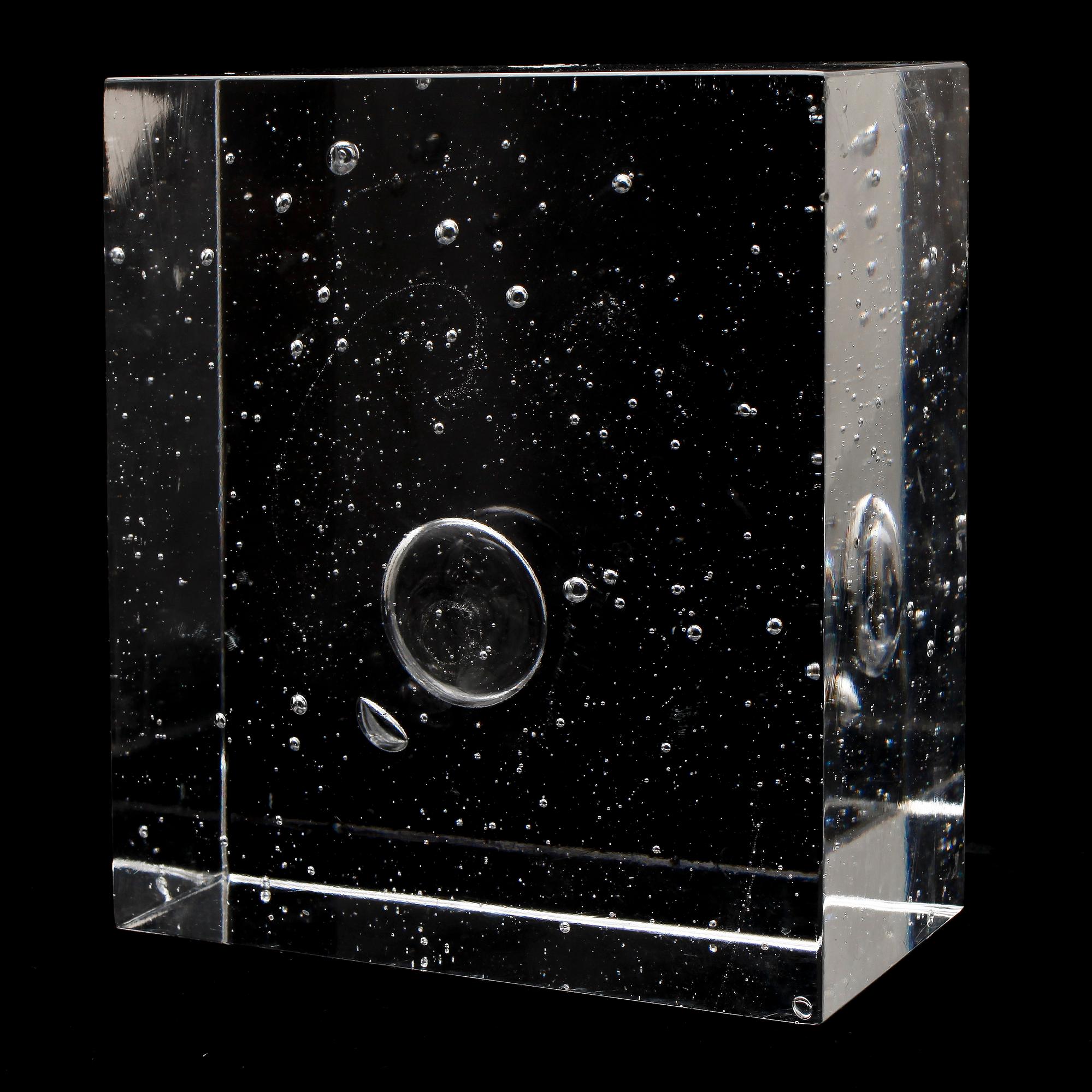 OBJEKT, 2 st. Glas, Orrefors, Sven Palmqvist resp Kosta.