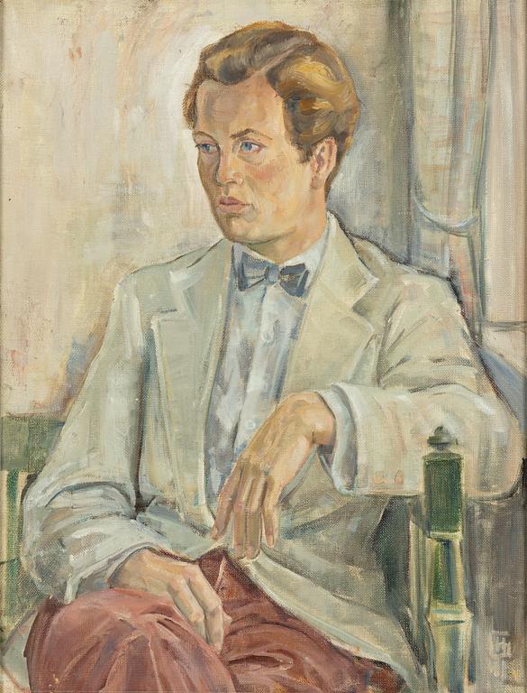 Hugo Gehlin, Portrait of Nils Gehlin.