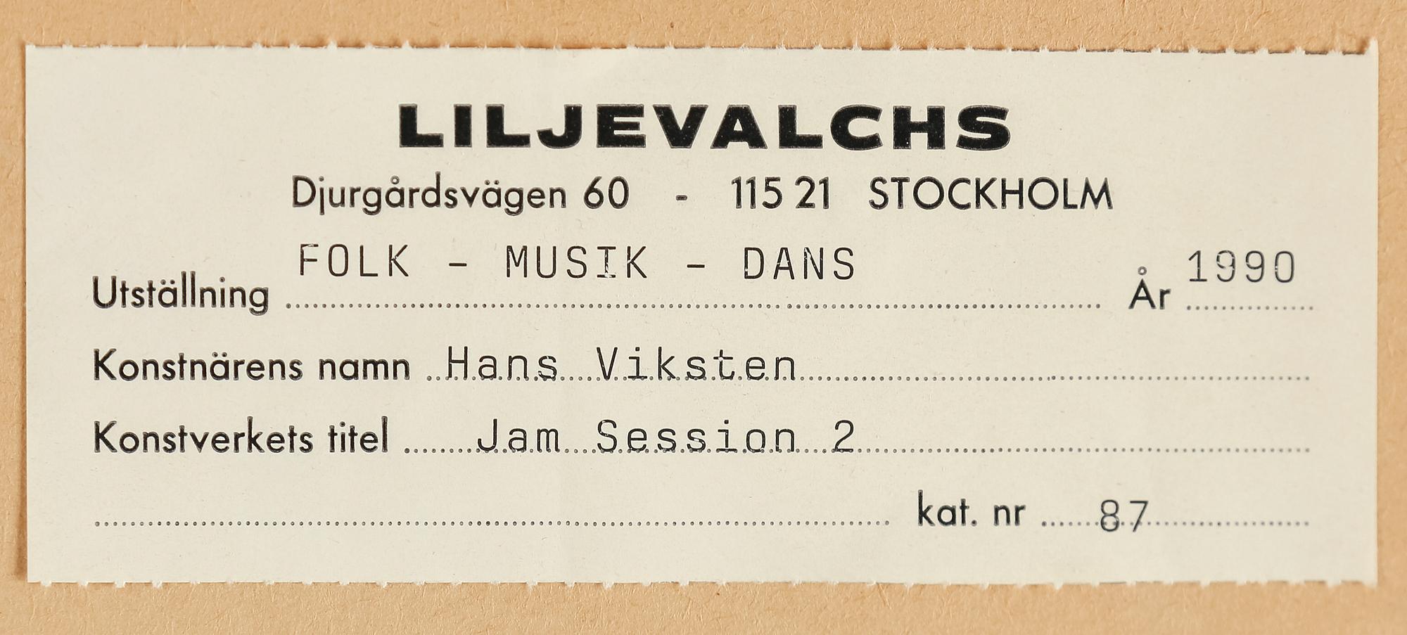 HANS VIKSTEN, Ink drawing, signed and dated -70.