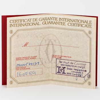 CARTIER, Tank, armbandsur, 23,5 x 23,5 (30,5) mm,