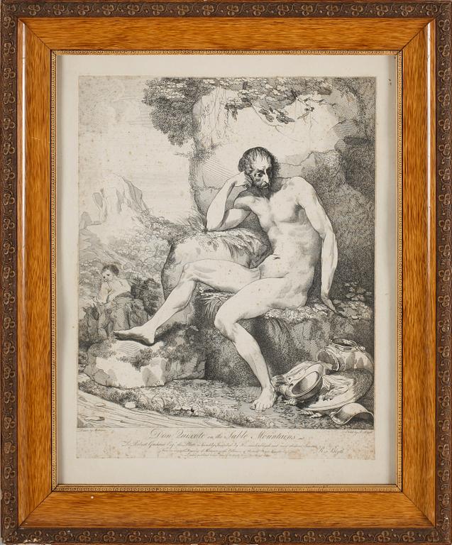 JOHN HAMILTON MORTIMER (efter), gravyr, 1700-tal.