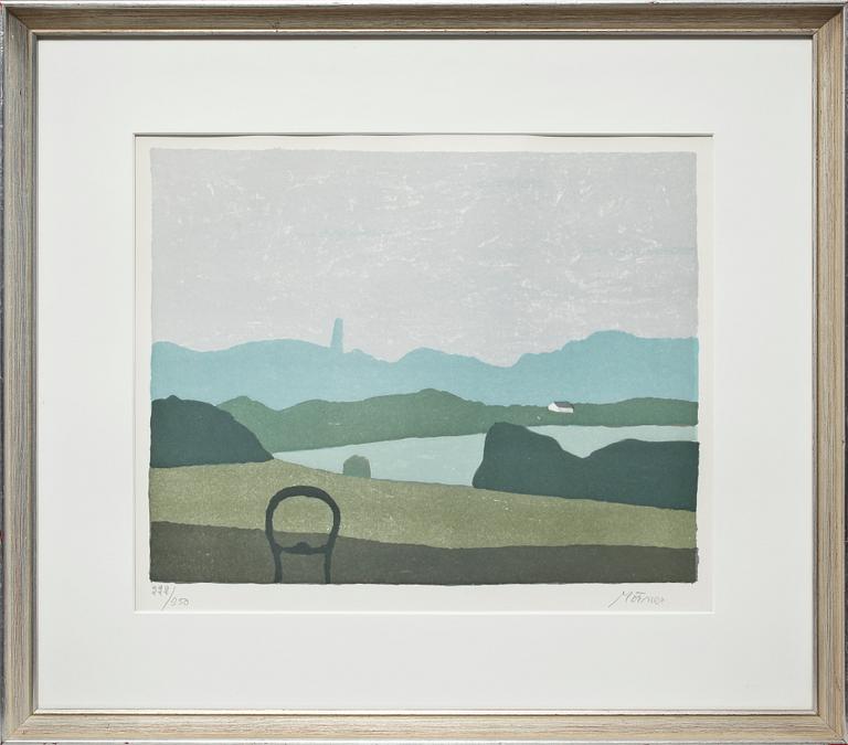 STELLAN MÖRNER, litografi, sign o numr 222/350.