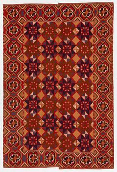 A textile, Scandinavia, circa 1900, c. 195-200 x 130 cm.