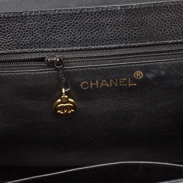A Chanel handbag.