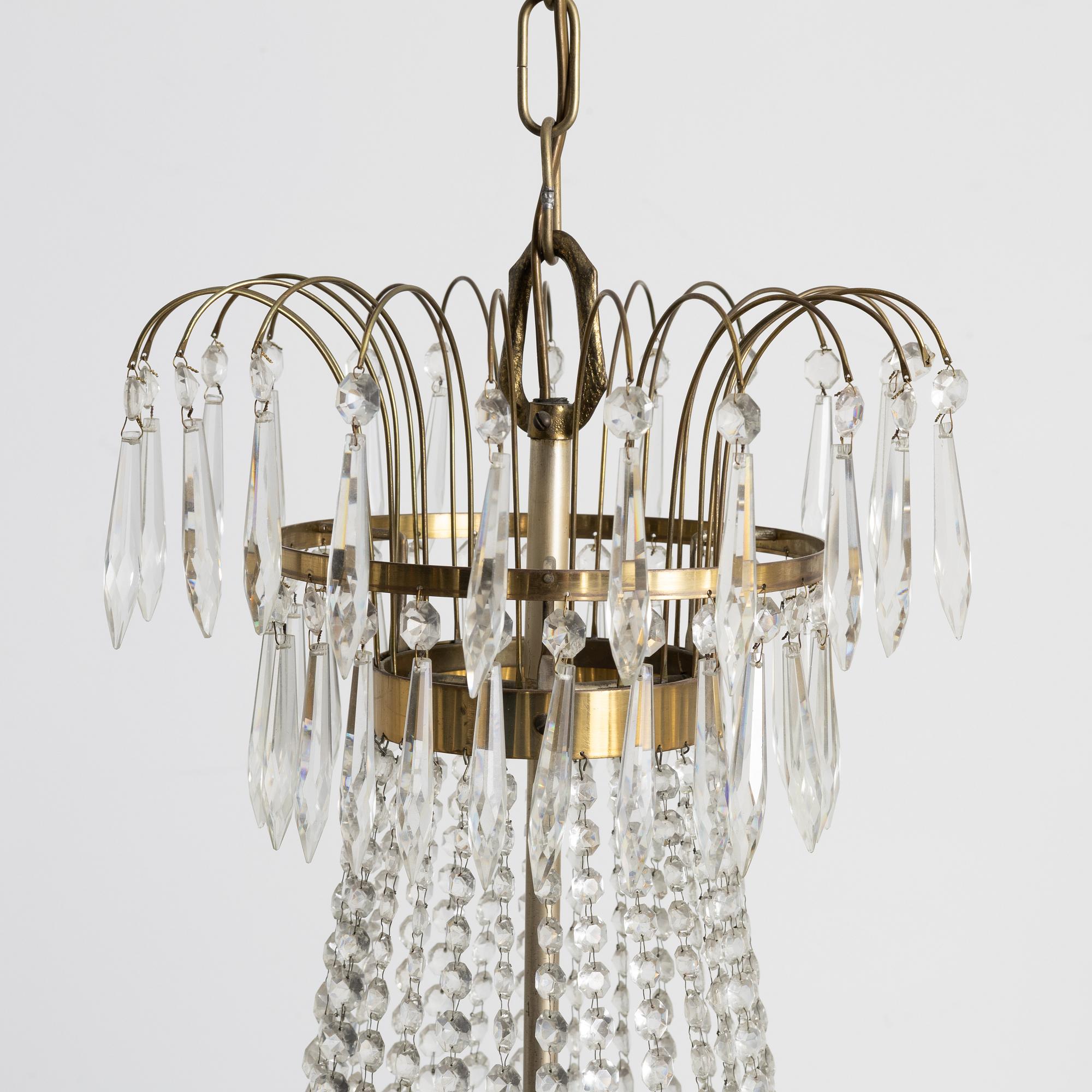 Ljuskrona, gustaviansk stil, 1900-tal.