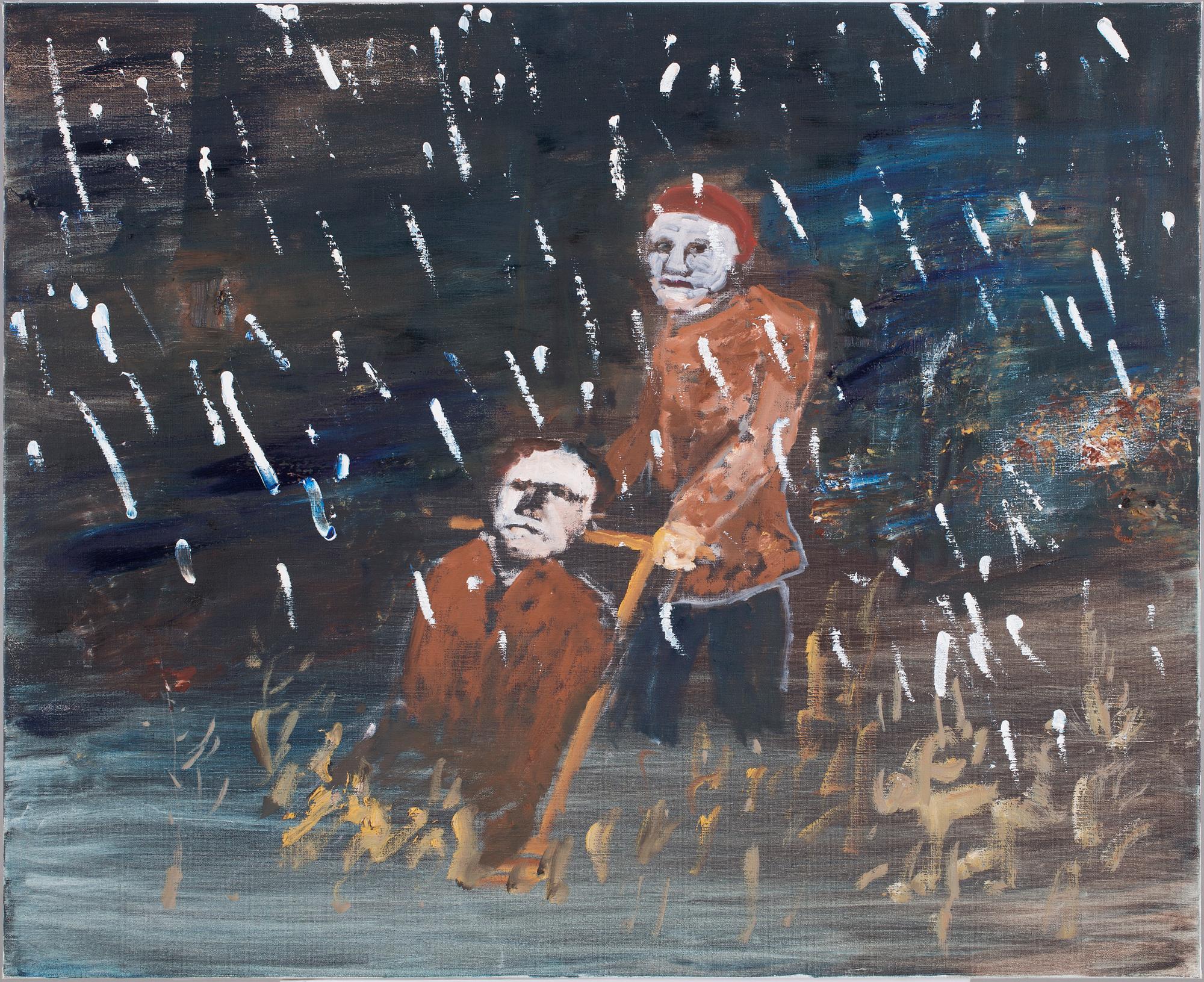 HANS WIGERT, oil on canvas signed Hans Wigert and dated Stavsnäs 2013.