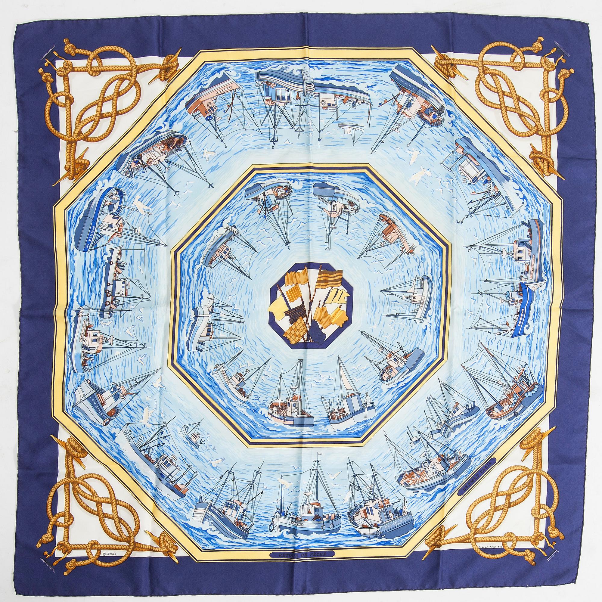 SCARF, "Retour de Pêche", Hermès.