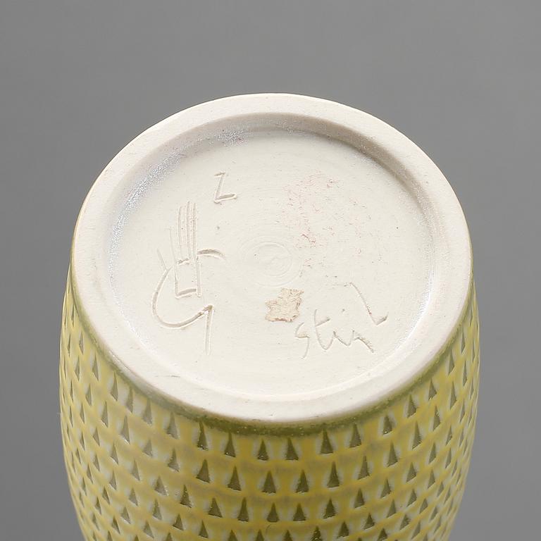 VAS, stengods, Stig Lindberg, Gustavsberg studio.