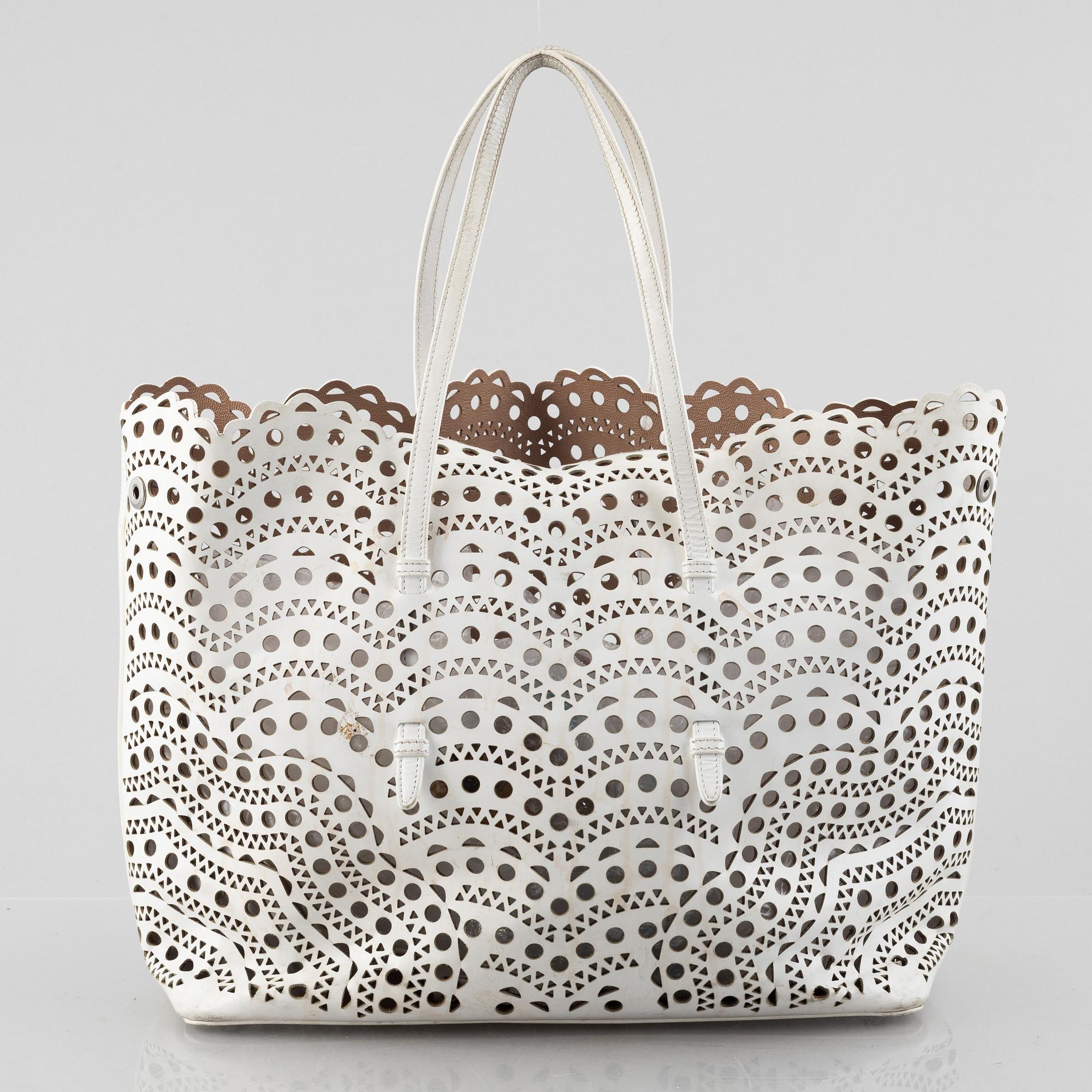 Alaïa, bag "Cabas Pression".