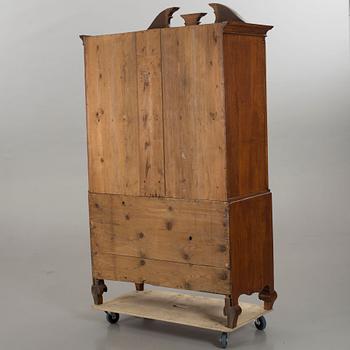 A Swedish mid 1700's cupboard.
