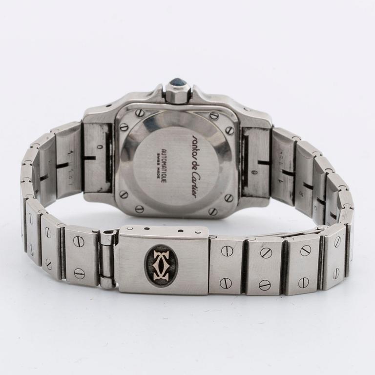 Wristwatch. CARTIER, santo de Cartier. 21x24 mm,