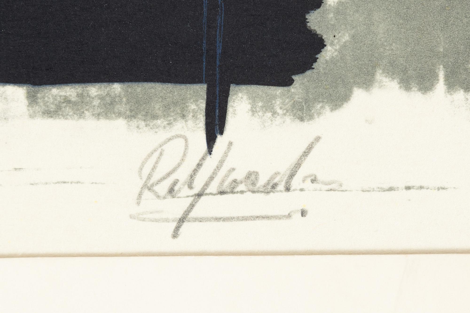 Robert Jacobsen, print, signed and numbered 2/25.