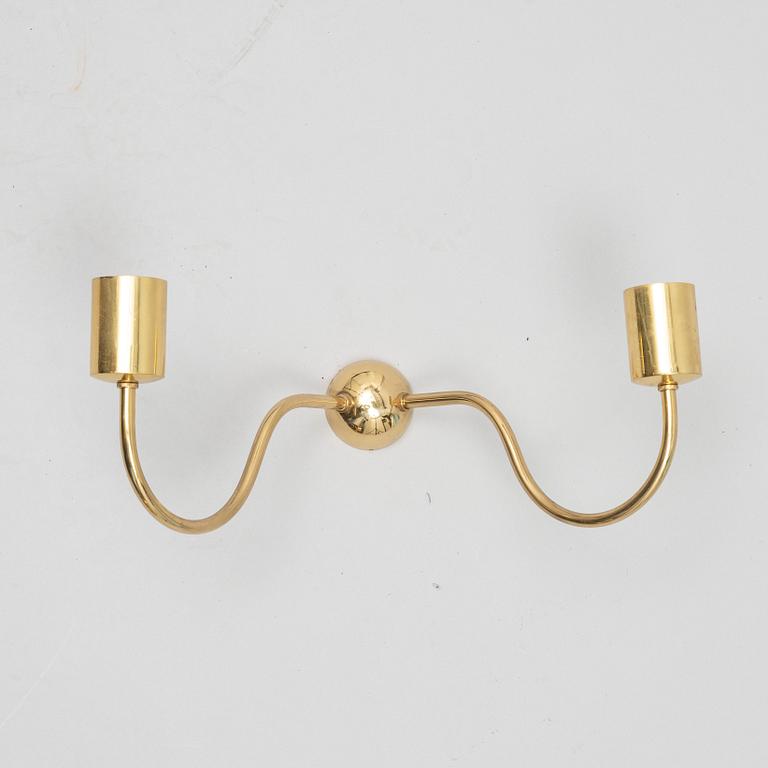 Josef Frank, wall lamps, 2 pcs, model 2335 and 2389, Svenskt Tenn.