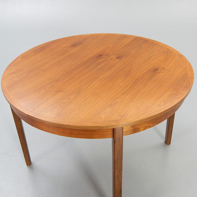 A 1960/70s walnut dining table from Skaraborgs.