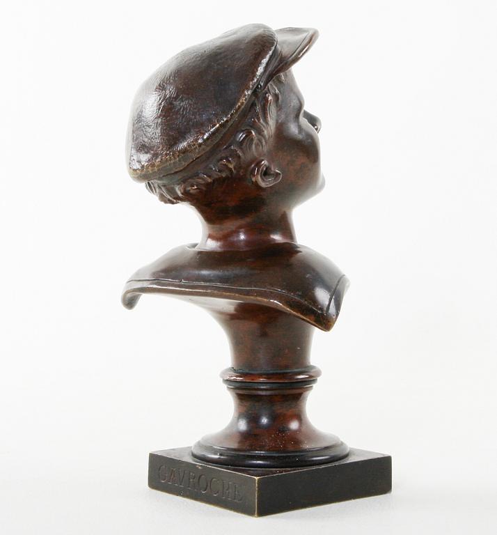 Jean Adolphe Lavergne, sculpture "Gavroche".