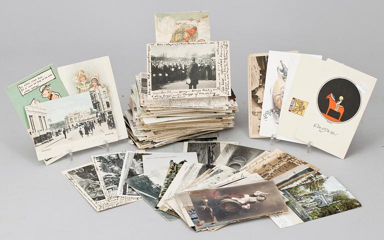 PARTI VYKORT, mest topografi, Sverige, tidigt 1900-tal-1920.