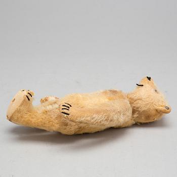 Three teddybears one marked Steiff, first half of the 20th century.