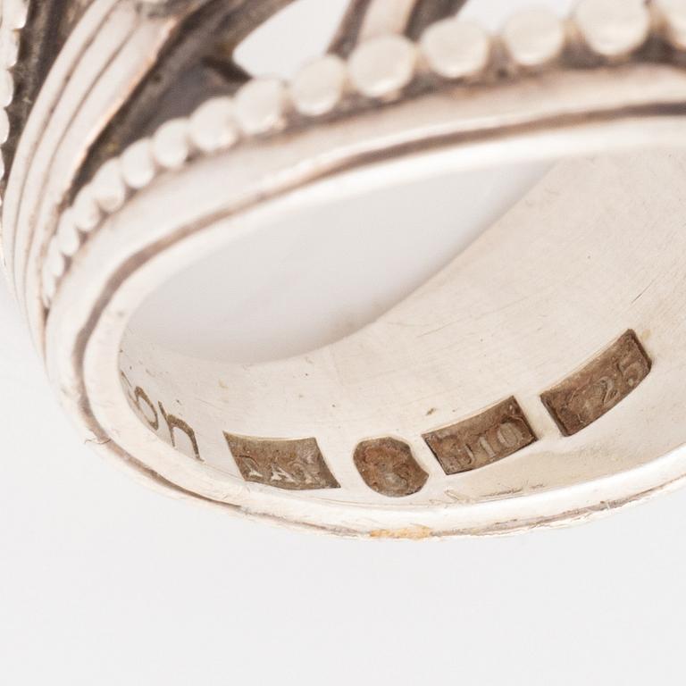 Rosa Taikon, sterling silver ring.