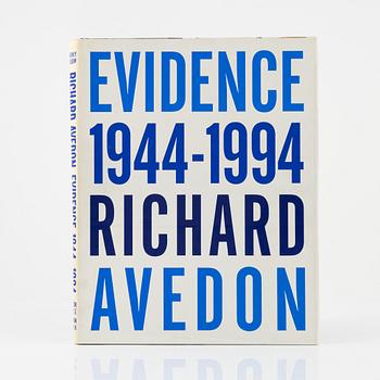 Richard Avedon,  Photobook, "Richard Avedon; Evidence 1944–1994", signed.