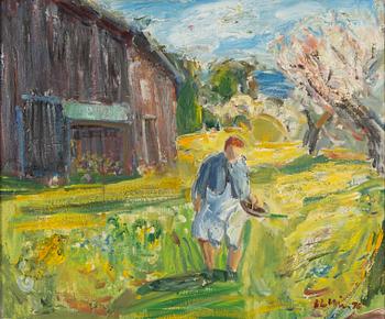 Lars Lerin, In the Garden.