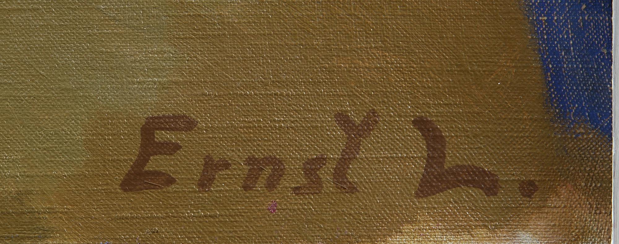 ERNST LARSSON, olja på duk, sign. Även a tergo sign Ernst Larson o dat -48.