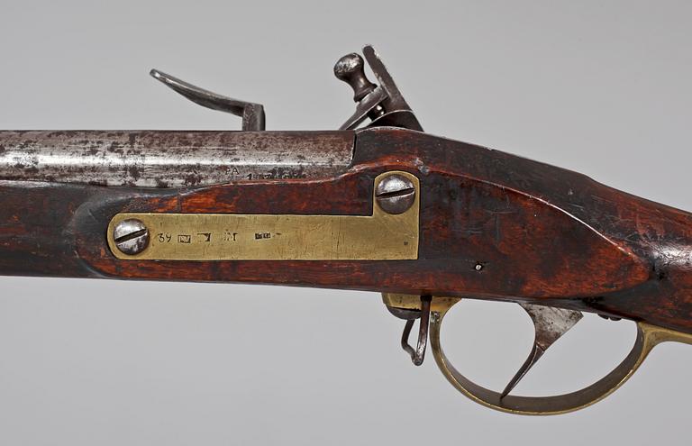 FLINTLÅSGEVÄR, m/1791.