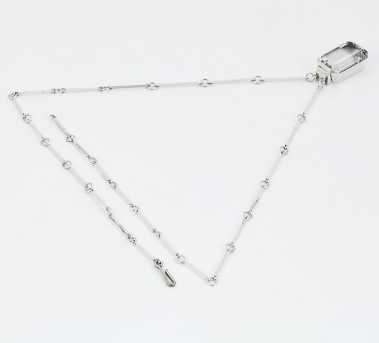 Wiwen Nilsson, hängsmycke, Lund, 1947, sterling.