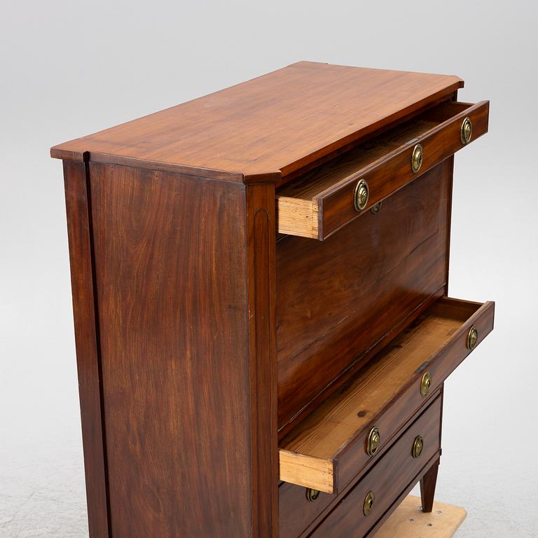 A late Gustavian chiffonier, circa 1800.