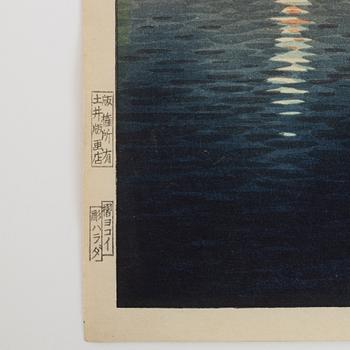 Tsuchiya Koitsu, a colour woodblock print.