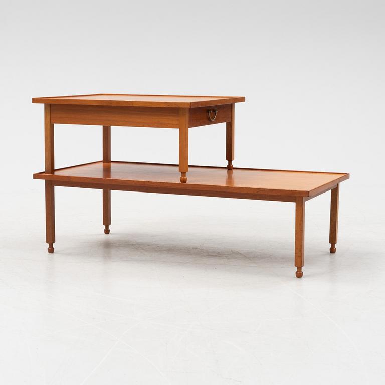 Josef Frank, a mahogany model 1073 side table, Svenskt Tenn.