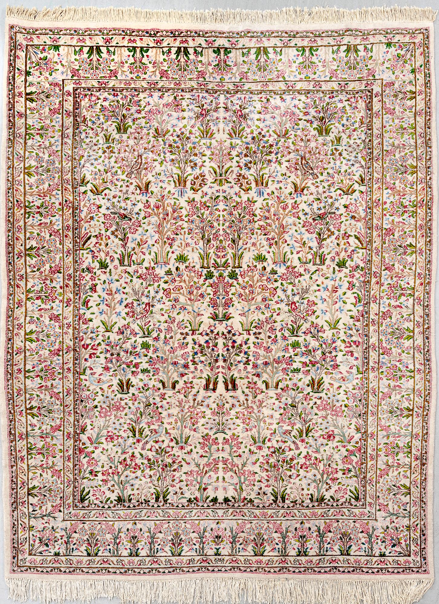 Matta old/semiantik Kirman ca 282x213 cm.