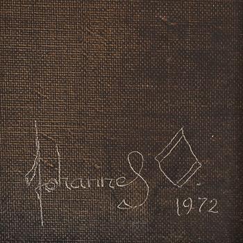 JOHANNES OLSSON, olja på duk. Signerad.