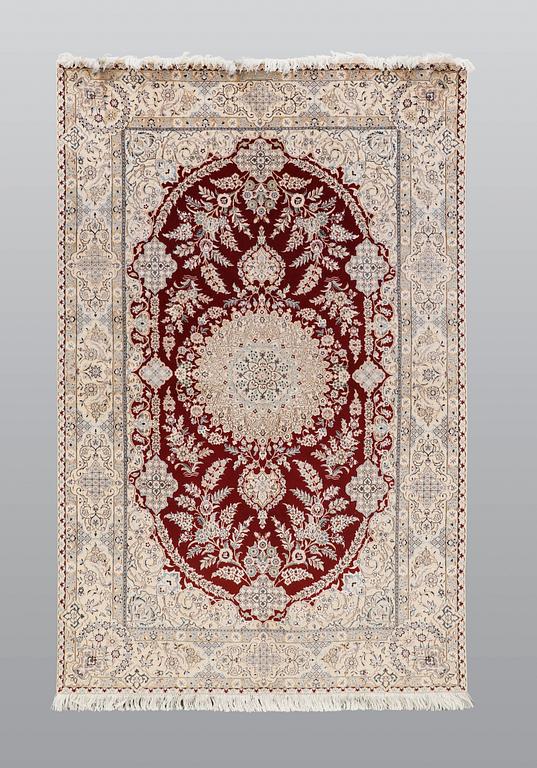 Matto, Nain part silk s.k 6LAA, 239 x 155 cm.