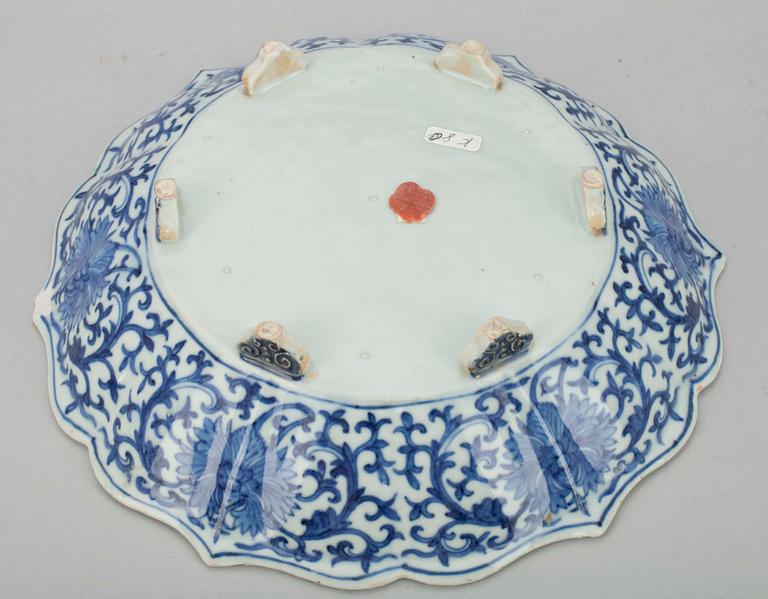 FAT, porslin, Kangxi (1662-1722). Kina.