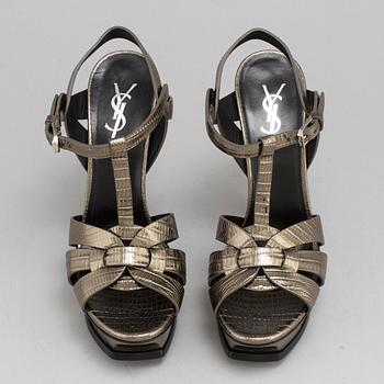 YVES SAINT LAURENT, skor, "Tribute sandal", storlek 38 1/2.