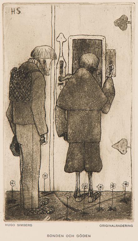 Hugo Simberg, Bonden och Döden.