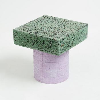 Jonatan Nilsson, a unique "Concretely Happy", table/object, Studio Jonatan Nilsson, 2017.