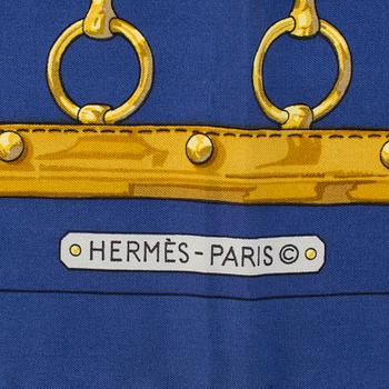 HERMÈS, scarf, "Aux Champs".