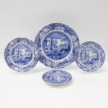 Food and coffee service, 40 pieces, Spode Italian, England.