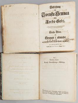 BÖCKER, 2 vol, Carl von Rosenstein SAMT Anders Botin.