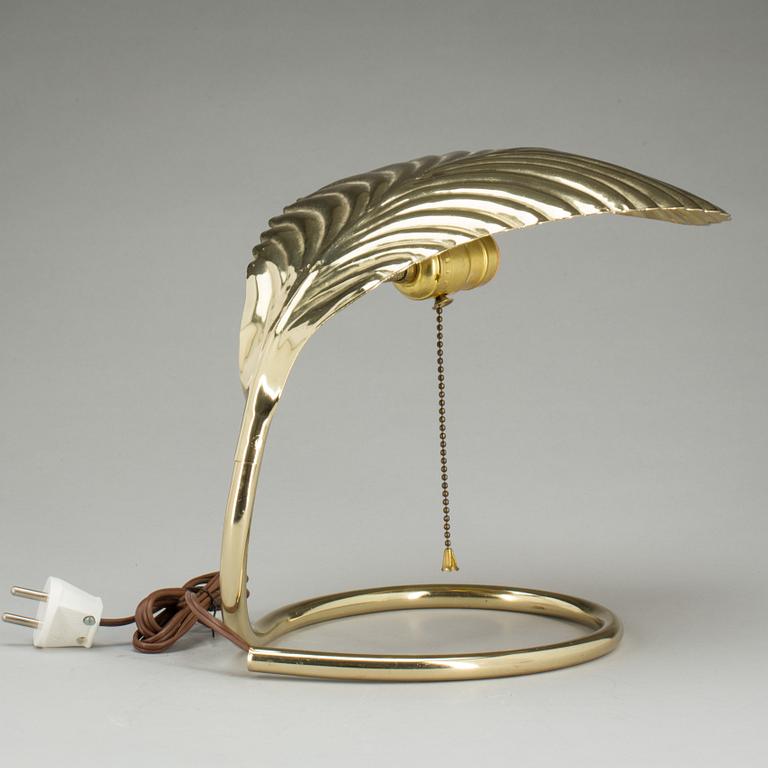 BORDSLAMPA, 1900-talets andra hälft.